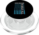 One Smash to Rule All Game Player USA Flag PopSockets PopGrip for MagSafe