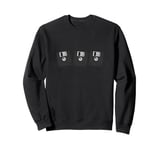 Retro Memory Modules Floppy Disks Sweatshirt