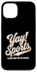 Coque pour iPhone 13 Big Game Super Publicités Football Ironic Sports Publicités