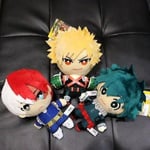 15cm Anime My Hero Academia Izuku Midoriya Katsuki Bakugou Shouto Todoroki Plyschhänge Leksak Mjuk Plyschdockor Present YELLOW