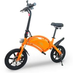 Draisienne électrique - URBANGLIDE - BIKE 140 ORANGE - 36V - 350W - Pneus 14" - Autonomie 18KM - Vitesse max 25KM/h