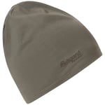 Bergans Bergans Women's Cotton Beanie Green Mud One Size, Green Mud