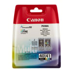 Original Canon PG-40 & CL-41 Ink Cartridge Multipack (0615B036)