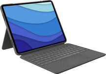 Logitech Combo Touch tastaturdeksel for iPad Pro 11 (grå)