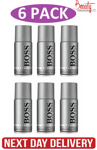 6PACK Hugo Boss Bottled Deodorant Spray 150ml x 6 - BRAND NEW- NEXT DAY DELIVERY