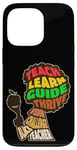 iPhone 13 Pro Afro Teacher African American Inspirational Word Cloud Case