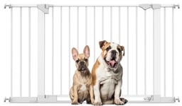 Bettacare Dog Safety Gate, SafeStep Pet Pressure Gate, White, 138cm - 145cm