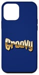 Coque pour iPhone 12 mini Groovy. 80s Slang, citation rétro amusante, expression d'argot rétro