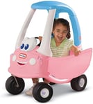 Little Tikes Princess Cozy Coupe Car - Ride-On with Real Working Horn, Clicking Ignition Switch, & Fuel Cap