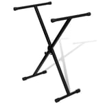 Support clavier réglable mono-barre enxsupport piano stand pied clavier vidaXL