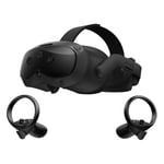 HTC Vive Focus Vision Ensemble — Casque de réalité Mixte et PC VR + contrôleurs — Édition Grand Public + Kit de Streaming Filaire Vive — Compatible avec Le Mode DisplayPort