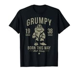 Disney Snow White Grumpy Born This Way 1938 T-Shirt