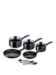 Tefal Induction 8Pc Saucepan &Amp; Frying Pan Set