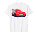 Disney Pixar Cars Lightning McQueen Paint Drifting T-Shirt