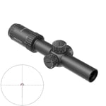 S6 1-6x24 Fiber LPVO Kikkertsikte - 21mm