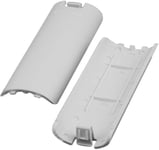 2 Couvercle Cache De Batterie Battery Blanc Pour Nintendo Wii Controller Wiimote