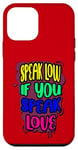 iPhone 12 mini Speak Low Love Much Ado About Nothing Quotation Shakespeare Case