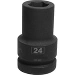 Rs Pro - Douille pour clé à choc Hexagonal, 24.0mm Carré 1 pouce ( Prix pour 1 )