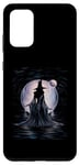 Coque pour Galaxy S20+ Witch Moon Magic Spellcaster T-shirt graphique Femme