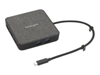 Kensington MD120U4 - Station d'accueil - USB-C / USB4 / Thunderbolt 3 / Thunderbolt 4 - 2 x HDMI - 1GbE, 2.5GbE