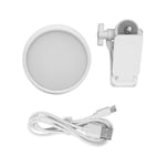 Magnetisk Fylllampa 3000K‑6500K Dimbar Mini Fylllampa med Stativ för Mobiltelefon Surfplatta Laptop Kamera Live Streaming