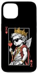 Coque pour iPhone 13 Cupid Valentine King Of Hearts Card Poker Player