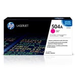 HP 504A - CE253A - 1 x Magenta - Toner cartridge - For Color LaserJet CM3530 MFP