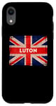 Coque pour iPhone XR Drapeau Luton Bedfordshire Born And Bred