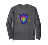 Checks & Balances Autism Disability Rights Awareness Long Sleeve T-Shirt