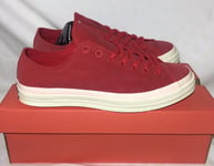 Converse CHUCK 70 OX ENAMEL RED 161446C Leather Trainers Men’s Size 11uk Rare