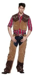 Boland 10117334 Costume de cowboy Bruce pour adulte Taille 50/52