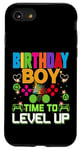 Coque pour iPhone SE (2020) / 7 / 8 Jeu vidéo Level Up Birthday Boy