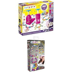 Cutie Stix Lansay LOT : 1 Kit Création Bijoux Cristal + 1 Recharge de Stix Tattoo - Kit Création Bracelets & Bijoux - Activités Manuelles pour Enfants dès 6 Ans - Idée Cadeaux Anniversaire