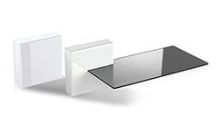 Meliconi GHOST CUBES SHELF BLANC Cache câble modulaire avec étagère Blanc