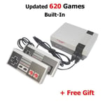 SB13886-NOUVEAU Deux Bouton Mini TV De Poche Console de Jeu Vidéo Console de Jeu pour Nes Jeux avec 620 Différents Jeux Intégrés