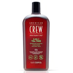 AMERICAN CREW 3-In-1 Shampoo Conditioner & Bodywash Bouchon d'oreille 4 centimeters Noir (Black)