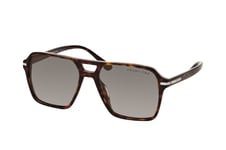 Prada PR 20YS 2AU09G, AVIATOR Sunglasses, MALE, polarised, available with prescription