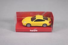 LE1238 HERPA Voiture Ho 1:87 Porsche 911 C4 jaune