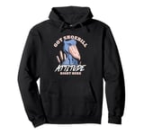 Got Shoebill Attitude Right Here Bird Photography Pullover Hoodie