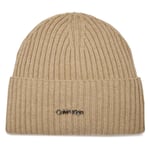 Mössa Calvin Klein Ck Must Logo Beanie K60K611401 Grå