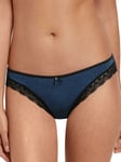 S (10) Freya Deco Amore Thongs Lingerie Underwear Sale - Midnight Blue