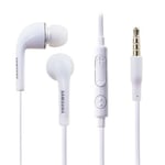 Casque Ecouteurs Kit Pieton Main Libre Oreillette Ecouteur Intra Auriculaire Blanc Samsung