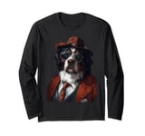 Bernese Mountain Dog Suit Long Sleeve T-Shirt