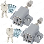 FRENCH DOUBLE DOORS LOCK CATCHES SIMPLE FITTING Sliding Patio Metal Window Bolt