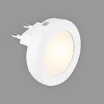 BRILONER - Veilleuse LED pour prise, Veilleuse bébé, Lampe à prise avec capteur de lumière pour chambre d'enfant et couloir, Veilleuse, Lumière blanche chaude