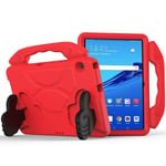 Red Eva Case Yhteensopiva Huawei Mediapad T5 10,1 Tuuman Vaaleansinisen Kanssa