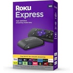 Roku Express HD Streaming Media Player High-Speed HDMI Cable & Remote NEW 2023