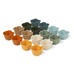 Liewood Tilo cup cake 16-pack - Mr bear/faune green multi mix