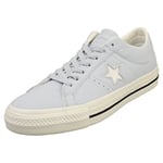 Converse One Star Pro Ox Unisex Casual Trainers in Ghosted - 10 UK