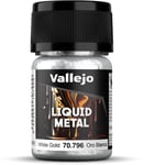 Vallejo Flytande metall 70.796 Vitguld